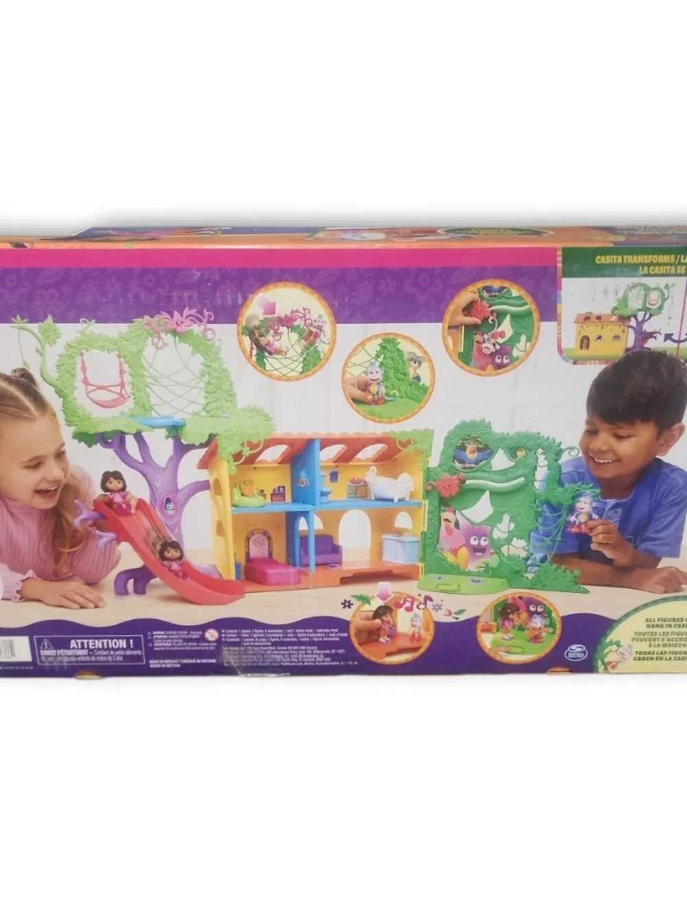 New Sealed Dora, Explore & Play Rainforest Casita Playset Rainforest Playset